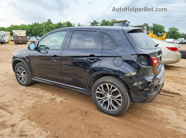 JA4AP3AW5JU012167 2018 MITSUBISHI OUTLANDER Black უკანა მარცხენა