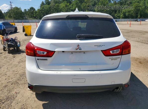 JA4AP3AW6HZ066431 2017 MITSUBISHI OUTLANDER White უკანა ხედი