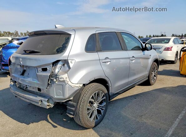 JA4AP3AW7HZ019599 2017 MITSUBISHI OUTLANDER Silver Задня права чверть