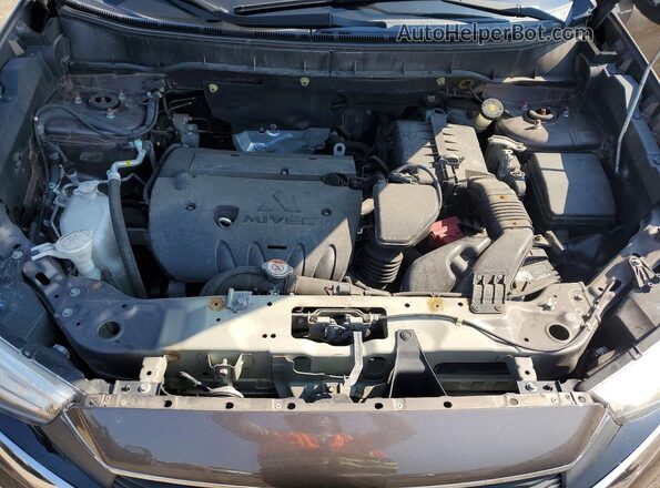 JA4AP3AW7HZ030120 2017 MITSUBISHI OUTLANDER Tan ძრავის განყოფილების ხედი