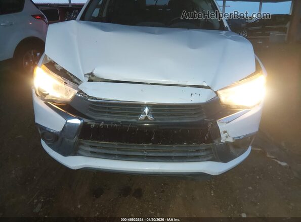 JA4AP3AW8GZ049404 2016 MITSUBISHI OUTLANDER SPORT White წინა ხედი