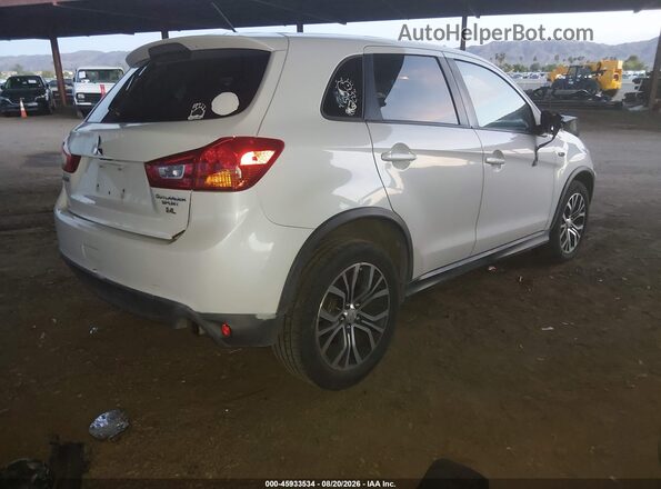 JA4AP3AW8GZ049404 2016 MITSUBISHI OUTLANDER SPORT White უკანა მარჯვენა