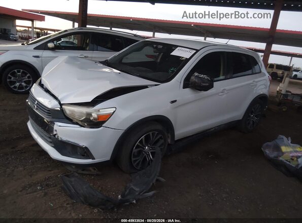 JA4AP3AW8GZ049404 2016 MITSUBISHI OUTLANDER SPORT White წინა მარცხენა ხედი სამი მეოთხედიდან