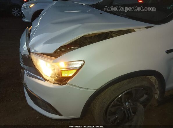 JA4AP3AW8GZ049404 2016 MITSUBISHI OUTLANDER SPORT White უკანა სალონის ხედი