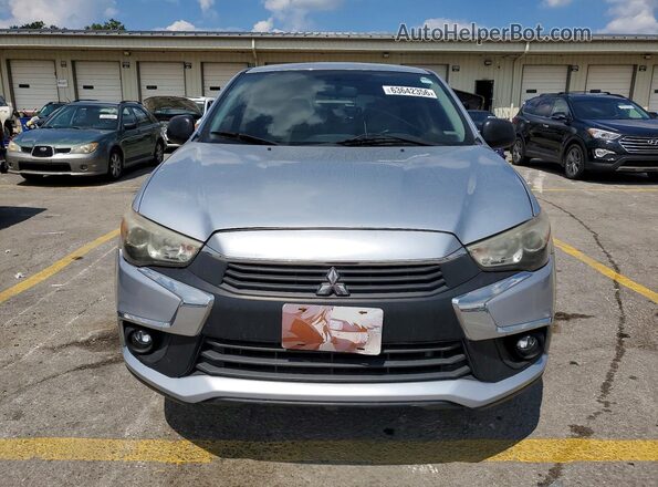 JA4AP3AWXHZ048241 2017 MITSUBISHI OUTLANDER Silver Հետևի տեսք