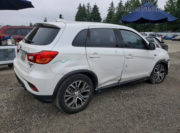 JA4AP4AU0KU011871 2019 MITSUBISHI OUTLANDER White Trasero derecho