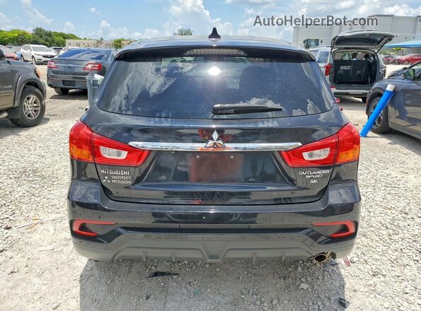 JA4AP4AU4KU014644 2019 MITSUBISHI OUTLANDER Серебряный Вид сзади