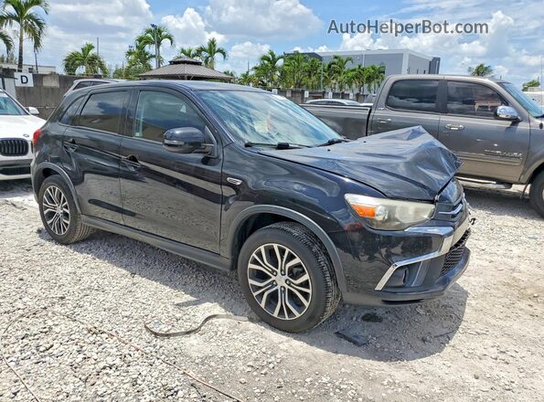JA4AP4AU4KU014644 2019 MITSUBISHI OUTLANDER Серебряный Передняя правая четверть