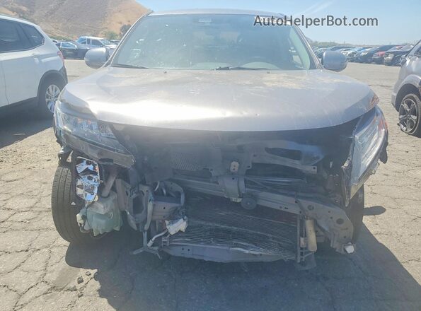 JA4AP4AU5LU024259 2020 MITSUBISHI OUTLANDER Gray Դիմացի տեսք