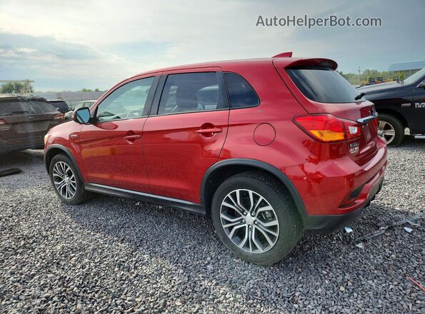 JA4AP4AU6KU030358 2019 MITSUBISHI OUTLANDER Red Tył lewy