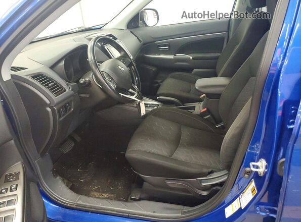 JA4AP4AU6LU012556 2020 MITSUBISHI OUTLANDER Blue Սալոնի դիմացի տեսք