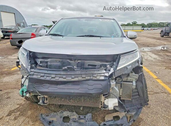 JA4AP4AU8LU017967 2020 MITSUBISHI OUTLANDER Серебряный Вид спереди