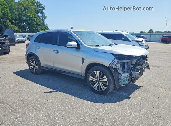 JA4AP4AU9LU022997 2020 MITSUBISHI OUTLANDER Silver Przód prawy