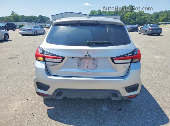 JA4AP4AU9LU022997 2020 MITSUBISHI OUTLANDER Silver Widok z tyłu