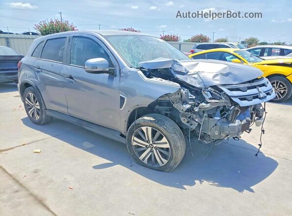 JA4AP4AU9LU026144 2020 MITSUBISHI OUTLANDER Серый Передняя правая четверть