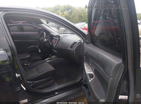 JA4AP4AU9LU030713 2020 MITSUBISHI OUTLANDER SPORT Black წინა სალონის ხედი