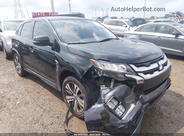 JA4AP4AU9LU030713 2020 MITSUBISHI OUTLANDER SPORT Black წინა ხედი
