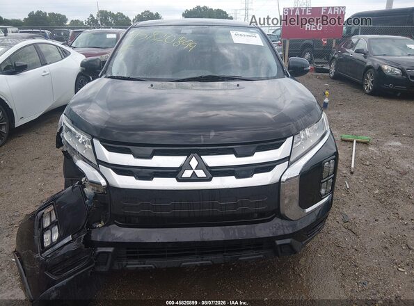 JA4AP4AU9LU030713 2020 MITSUBISHI OUTLANDER SPORT Black ხელსაწყოთა პანელის ხედი
