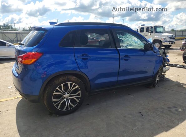 JA4AP4AW2HZ024084 2017 MITSUBISHI OUTLANDER Blue უკანა მარჯვენა