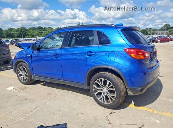 JA4AP4AW2HZ024084 2017 MITSUBISHI OUTLANDER Blue უკანა მარცხენა