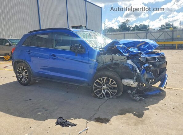 JA4AP4AW2HZ024084 2017 MITSUBISHI OUTLANDER Blue წინა მარჯვენა