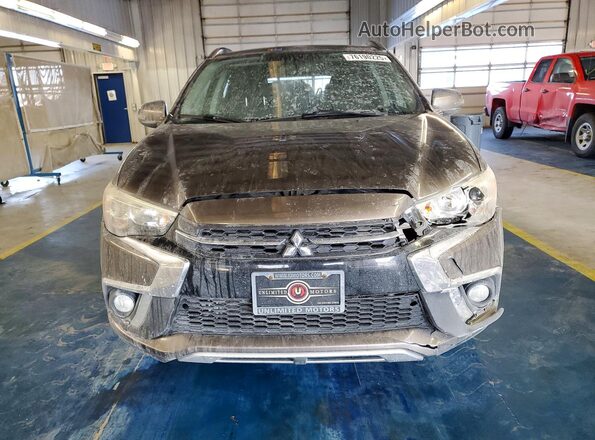 JA4AP4AW2JU006414 2018 MITSUBISHI OUTLANDER Gray Vista frontal