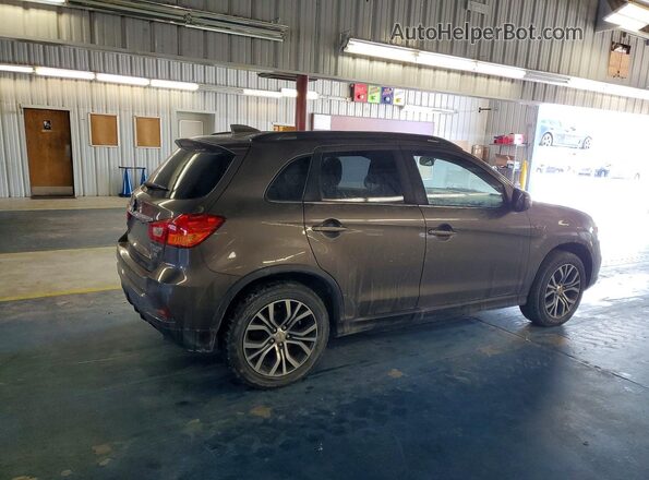 JA4AP4AW2JU006414 2018 MITSUBISHI OUTLANDER Gray Trasero derecho