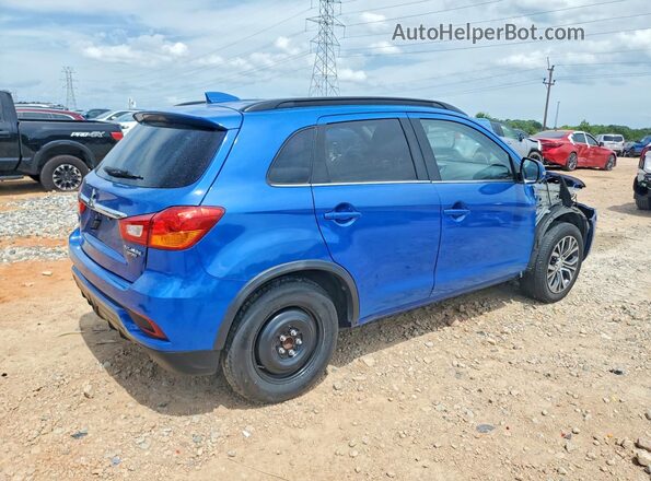 JA4AP4AW2JU024802 2018 MITSUBISHI OUTLANDER Blue Trasero derecho