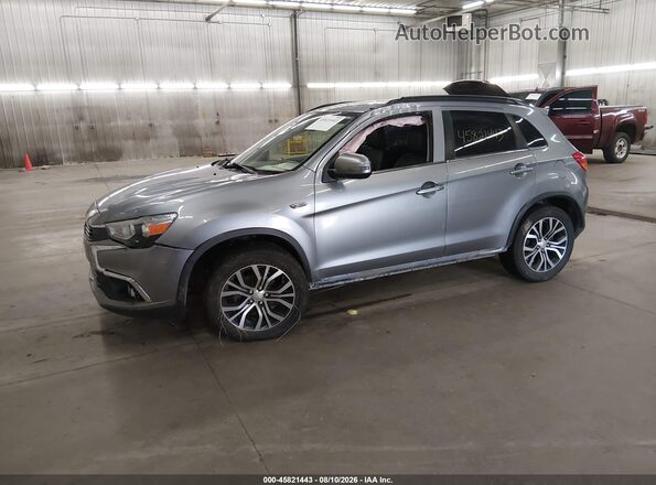 JA4AP4AW4HZ019534 2017 MITSUBISHI OUTLANDER SPORT Gray Vista tres cuartos delantera izquierda
