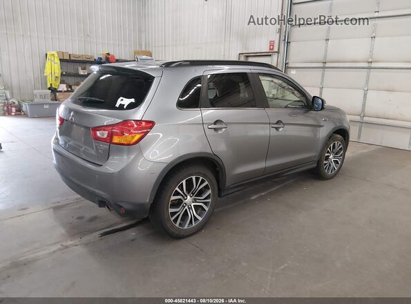 JA4AP4AW4HZ019534 2017 MITSUBISHI OUTLANDER SPORT Gray Trasero derecho