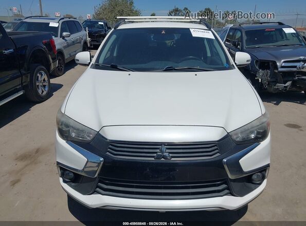 JA4AP4AW6HZ066130 2017 MITSUBISHI OUTLANDER SPORT White Вид спереду