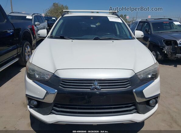 JA4AP4AW6HZ066130 2017 MITSUBISHI OUTLANDER SPORT White Вид щитка приладів