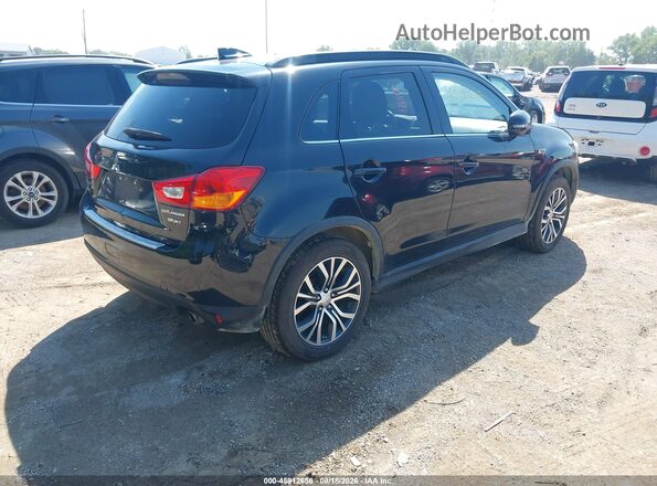 JA4AP4AW7HZ020788 2017 MITSUBISHI OUTLANDER SPORT Black Հետևի աջ