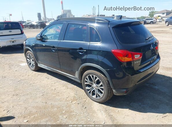 JA4AP4AW7HZ020788 2017 MITSUBISHI OUTLANDER SPORT Black Հետևի ձախ