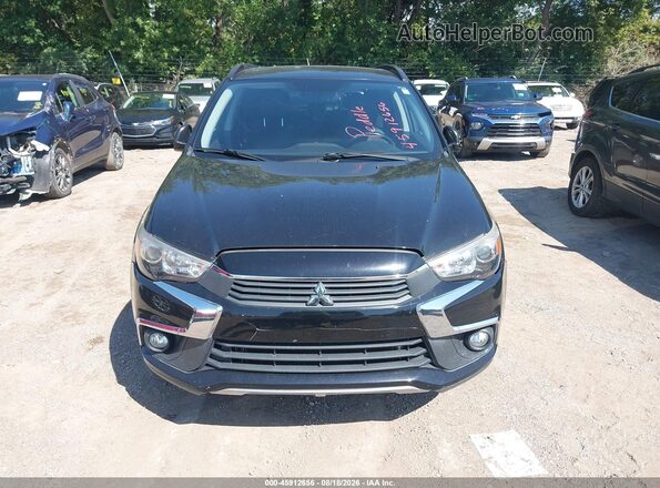JA4AP4AW7HZ020788 2017 MITSUBISHI OUTLANDER SPORT Black Սարքավորումների վահանակի տեսք