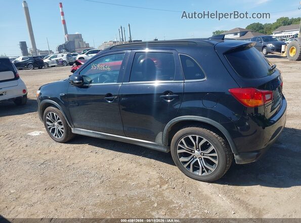 JA4AP4AW7HZ020788 2017 MITSUBISHI OUTLANDER SPORT Black Սալոնի 360 աստիճան տեսք