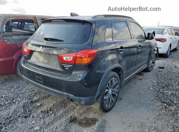 JA4AP4AW7HZ048364 2017 MITSUBISHI OUTLANDER Black Հետևի աջ