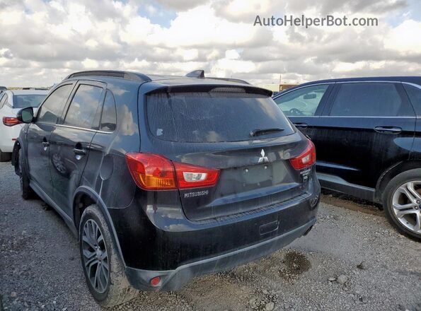JA4AP4AW7HZ048364 2017 MITSUBISHI OUTLANDER Black Հետևի ձախ