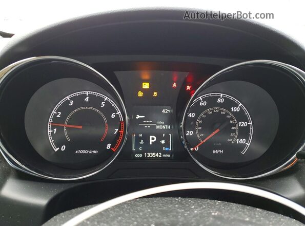 JA4AP4AW7JZ026533 2018 MITSUBISHI OUTLANDER Серебряный Вид щитка приборов