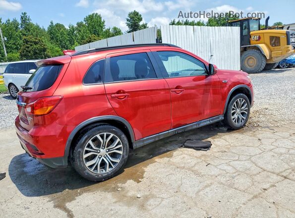 JA4AP4AW7KU010069 2019 MITSUBISHI OUTLANDER Red Tył prawy
