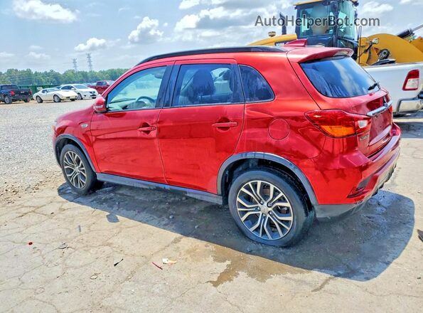 JA4AP4AW7KU010069 2019 MITSUBISHI OUTLANDER Red Tył lewy