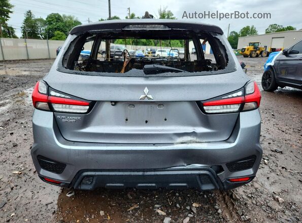 JA4APUAU0MU004194 2021 MITSUBISHI OUTLANDER Gray Vista trasera
