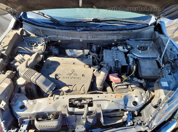JA4APUAU8MU036696 2021 MITSUBISHI OUTLANDER Серый Вид подкапотного пространства