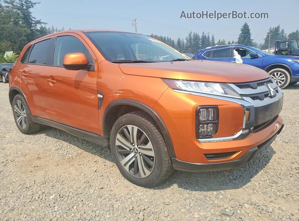 JA4APUAU8NU004381 2022 MITSUBISHI OUTLANDER Orange Przód prawy