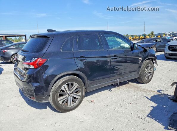 JA4APUAU9MU033452 2021 MITSUBISHI OUTLANDER Black Tył prawy