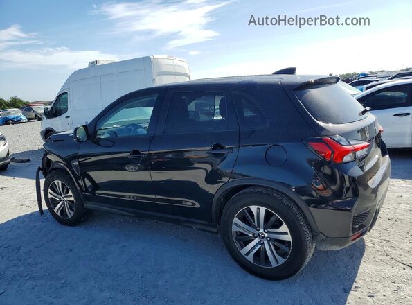 JA4APUAU9MU033452 2021 MITSUBISHI OUTLANDER Black Tył lewy