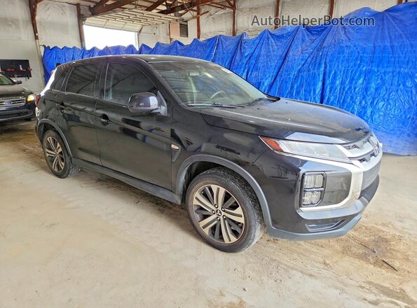 JA4APUAUXMU005028 2021 MITSUBISHI OUTLANDER Black Vista frontal