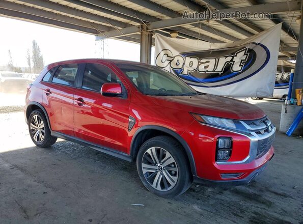 JA4APUAUXMU014313 2021 MITSUBISHI OUTLANDER Red Front right