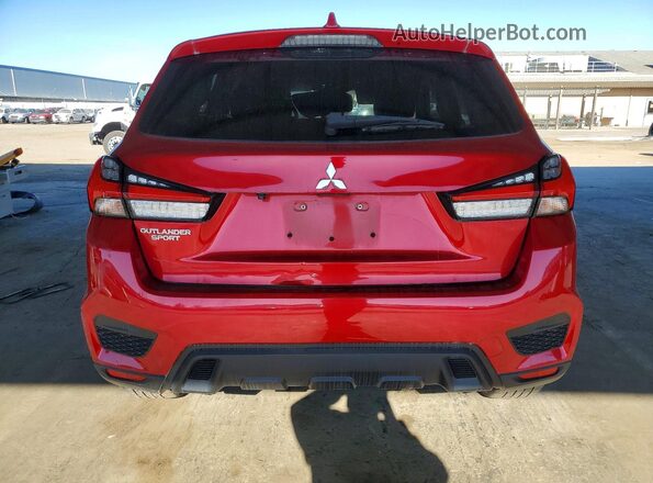 JA4APUAUXMU014313 2021 MITSUBISHI OUTLANDER Red Rear view