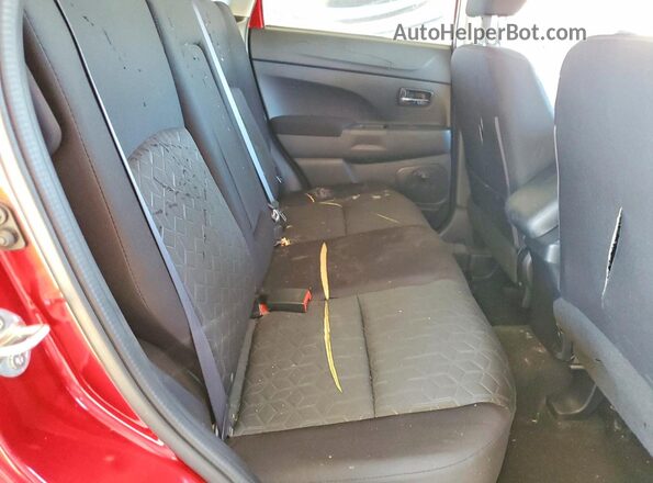 JA4APUAUXMU014313 2021 MITSUBISHI OUTLANDER Red Rear seats view